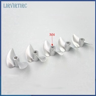 RC Boat 2-blade Propeller M4 Thread 30 ~ 45mm Prop Aluminum Alloy CNC Pith 1.4 High Speed Semi-immer