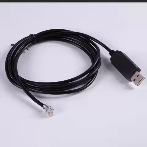 Silabs CP2102 USB RS232 to RJ10 4P4C Naar for Remeha CV kete oa type Calenta Tzerra Avanta en Quinta