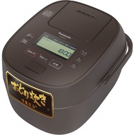 Panasonic rice cooker 5.5 variable pressure Odori rice front heat 5-stage IH type brown