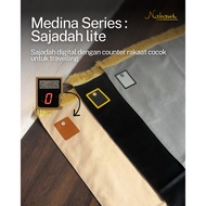 Automatic Rakaat Counter Prayer Mat Sejadah Polos - NAWABI LITE - Sejadah Pengira Rakaat Automatic