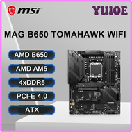 YUIOE MSI MAG B650 TOMAHAWK WIFI Motherboard Socket AM5 Support Ryzen 5 8500G Ryzen 7 7800X3D Ryzen 