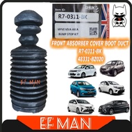 QHUK PERODUA MYVI ALZA AXIA VIVA BEZZA FRONT ABSORBER COVER BOOT DUCT R7-0311-BK 48331-BZ020
