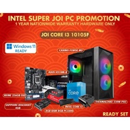 Intel Core I3 10105F RX6500XT DIY Desktop PC Set