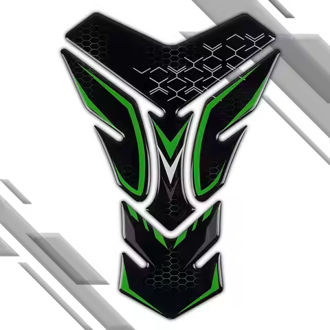 3D Motorcycle Accessories Sticker Decal Fuel Tank Pad Protector Decorative For ER6N Ninja Z750 Z900/