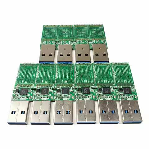 PCBA For NAND Flash USB3.0 Double Weldable BGA132 BGA152 Chip U Disk PCB Controller New DIY SM3281AB