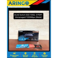 Network (Device) DLink Switch DGS-105GL 5 PORT Unmanaged/1000Mbps (Metal)