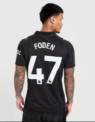 曼城 Manchester City Foden 47 黑色球衣
