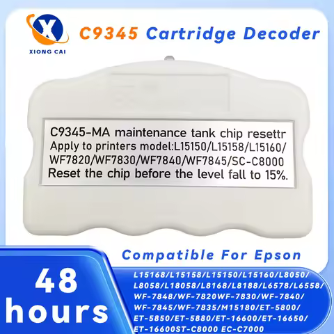 Maintenance TanK Chip Resetter C9345 for Epson L8050 L8168 L8188 L8160 L8180 L5150 L5160 EC-C7000 ST