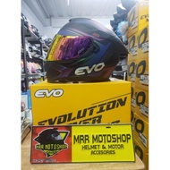 evo gt pro Renegade purple fulface helmet
