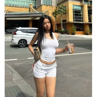 HARVE | LOW RISE TAB SHORTS FOR WOMEN - LOW RISE TAB SHORTS | SLT SLT