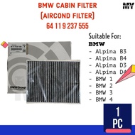 BMW 64119237555 PENAPIS KABIN PENYAMAN UDARA - BMW F22/F23/F30/F31/F32/F33/F34/F36/F80 ALPINA AIRCON