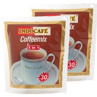 Indocafe 3in1 Mixed Coffee อินโด คาเฟ่ ทรีอินวัน คอฟฟี่ 20g. x 30ซอง (2แพค)