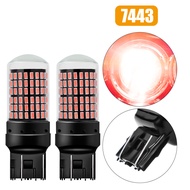 2 cái ô tô siêu sáng phanh đèn LED bóng đèn CANBUS 1156 1157 T20 bau15s 21 Wát 3014-144smd phanh ô t