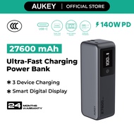 AUKEY PB-Y63 Spark Mega 27600mAh 140W PD Ultra-Fast Charging Power Bank for Laptops & Mobile - CCC C