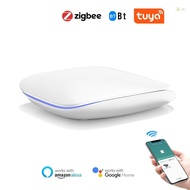 [Ready Stock] Tuya Zigbee BT Gateway Hub Intelligent Household Automation for Zigbee Devices Smartphone APP Remote Control Gateway Compatible with Amazon Alexa Google Home