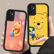 BK-34 Winnie Bear Shockproof Casing for Samsung A05S A24 A34 A25 A16 A14 A04s A15 A35