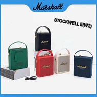 Marshall ลำโพงบลูทูธไร้สาย ขนาดพกพา STOCKWELL ll รุ่น W2 เสียงดี เบสแน่น พร้อมที่หิ้ว ดีไซน์สวย /