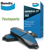 Bendix General CT Brake Pad Front (DB1802) - Toyota Altis ZZE ZRE Wish ZGE20 RAV 4