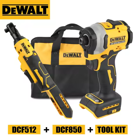 DEWALT DCF850 DCF512 20V Cordless Electric ScrewdriverBrushlessMotorRechargable Drill Driver Electri
