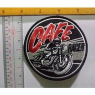 Cafe Racer Embroidered Patch
