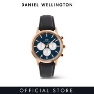 Daniel Wellington Iconic Chronograph 42mm Sheffield Arctic Panda Rose Gold Men Watch stainless steel