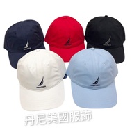 NAUTICA Sailing Embroidered LOGO Soft Top Old Hat Baseball Cap