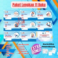 Buku Kohort Bidan Lengkap & Register Imunisasi - Laporan Praktik PMB Mandiri Paket 11 Buku