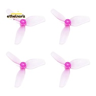 2Pairs 31mm 3-Blade PC Propeller  Prop 1.0mm Shaft for Meteor65 Meteor65Pro Air65 Quadcopter B