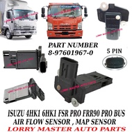 AIR FLOW SENSOR MAP SENSOR ISUZU 4HK1 6HK1 FSR PRO FRR90 PRO BUS 8-97601967-0