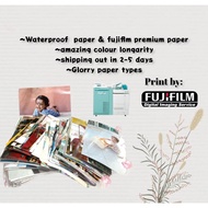 4R High Quality Photo (Glossy) 100%Fuji Paper/Minimum 35pcs