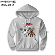 THE DEER THE OWL 99 NIGHT IN FOREST CHILDREN'S HOODIE JACKET 99 NIGHT IN FOREST CHILDREN'S HOODIE JA