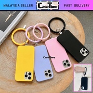 IPH 12 13 14 15 16 Plus Pro Max bangle holder soft phone case casing cover 手机壳