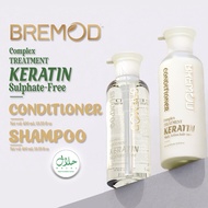 BREMOD Sulphate-Free Complex Treatment Keratin Shampoo / Conditioner 400ML