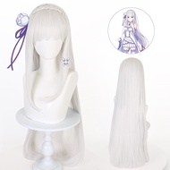 Lingqi: Kehidupan di Dunia Berbeza dari Zero - Rambut Palsu Cosplay Emilia