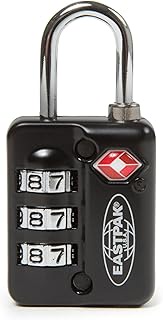 Eastpak EK18C008 Tsa Combination Padlock, black, Einheitsgröße, LOCK-IT SINGLE
