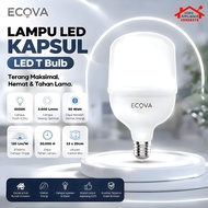 ECOVA LED T Bulb 30W - 30 Watt White 6500K Yellow/ 3000K