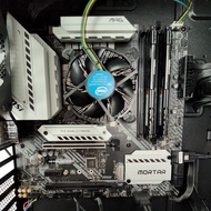 [ USED CPU COMBO ] MSI B460M MORTAR WIFI + INTEL CORE i5 10400F + 2* 8G KINGSTON HYPER X DDR4 2666MH