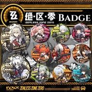 New Zenless Zone Zero Brooch Astra Yao Tsukishiro Yanagi Evelyn Chevalier Double-Flash Badge Pin Car