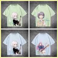 YYDS BanG Dream Its MyGO Cosplay cloth 3D summer T-shirt Anime Short Sleeve Top