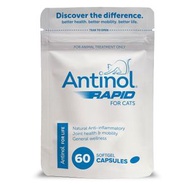 Antinol - 安適得 速效版 ANTINOL Rapid / Plus 貓用關節青口油精華 60粒裝 [澳洲直送 | 平行進口 | 最佳食用日期至09/2027] #新舊包裝隨機發貨