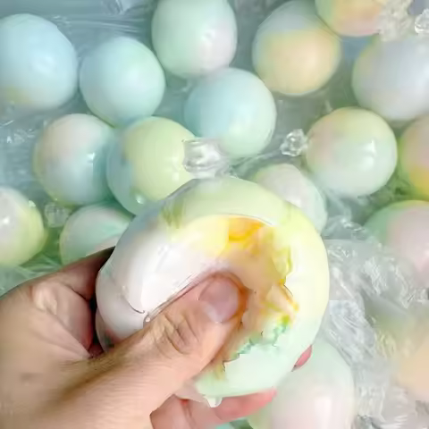 Crispy Ball Pinch Ball Office Student Kids Stress Relief Tool Handmade Ball Squishy Stress Ball Reli