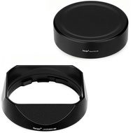 Hagoe Metal Square Lens Hood with Cap for Voigtlander Nokton 28mm F1.5 35mm F1.4 40mm F1.4 VM  for Z