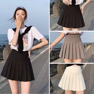 Pleated Skirt Women High Waist Sexy Mini Skirts Tennis Skirt Girl Dance Skirt Kawaii Casual Korean White Black Skirt Faldas Jupe