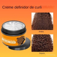 Curl Defining Cream Natural Curl Enhancer Moisturizing Castor Oil Cream Frizz Control Hair Styling P