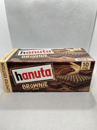 小口米iStore  德國限定Hanuta巧克力布朗尼 威化餅 榛果 夾心餅 220g 10入缺貨
