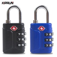 KIPRUN Luggage Lock Cable Travel Lock, TSA Approved Cable Travel 3 Digit Combination Lock Safe Padlo