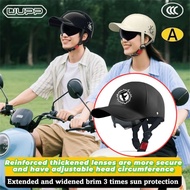 Cute helmet for women cat ear half face helmet for motorcycle ebike Visor Helmet 56-65cm Size