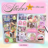 [retro style] sticker sheets japanese style heisei retro jumino core aesthetic part 2