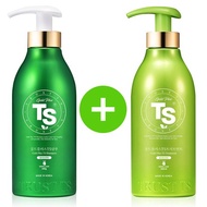 [TS Shampoo]'Gold Plus' Shampoo 500ml + Treatment 500ml set, hair loss prevention product