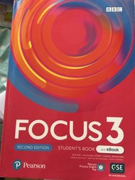 Pearson Focus 3 第二版 Student's Book + eBook
